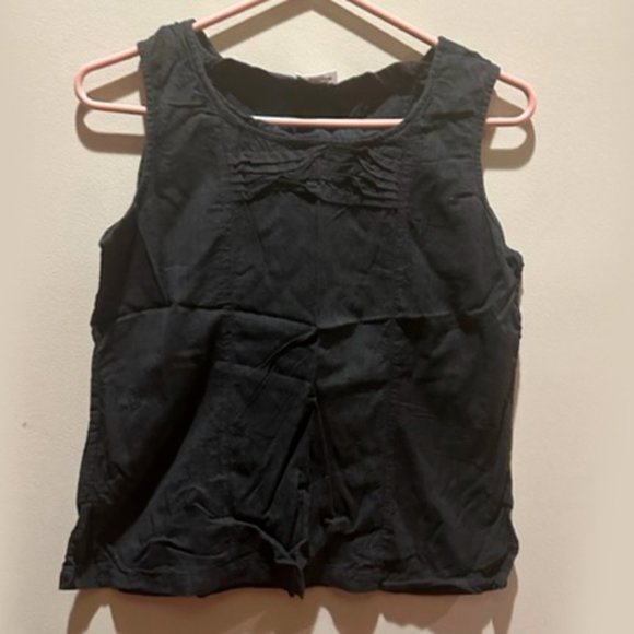 Two 100% cotton Mehera Show Suma blouses. Sz. M. One green, one black. - Picture 5 of 7